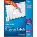 Avery Avery® Shipping Labels with TrueBlock Technology, 3-1/2 x 5, White, 400/Box 5168